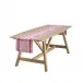 A L'Orangerie Pink Runner 20" x 59"