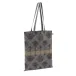 Palmeraie Black Beach Bag 14" x 19"
