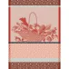 Potager D'Hiver Red Tea Towel 24" x 31"