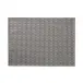 Empreintes Tissage Enduit Black Coated Placemat 20" x 14"