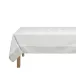 Promenade Impériale Enduit Grey Coated Tablecloth 69" x 69"