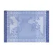 Promenade Impériale Enduit Blue Coated Placemat 20" x 14"