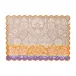 Alegria Yellow Coated Placemat 20" x 14"