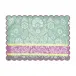 Alegria Green Coated Placemat 20" x 14"