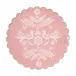 Alegria Pink Coated Placemat Ø 15"