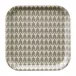 Dune Tuiles Grey Tray 8" x 8"