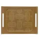 Hôtel Particulier Brown Tray 23" x 17"