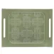 Hôtel Particulier Green Tray 23" x 17"