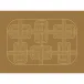 Hôtel Particulier Brown Placemat 20" x 14"