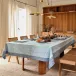 Manor Lane Blue Table Linens