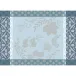 Manor Lane Enduit Blue Coated Placemat 20" x 14"