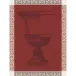 Médicis Red Tea Towel 24" x 31"