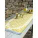 Jardin D'Orient Yellow Runner 20" x 79"