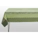 Nature Urbaine Green Coated Tablecloth 69" x 126"