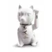 Maneki Neko (White - Silver)