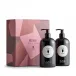 Rose Noire Hand and Body Soap + Lotion Gift Set Box: 7.75 x 8.5 x 3.25˝/20 x 22 x 8cm; Each Bottle: 17oz/500ml