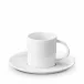 Corde White Espresso Cup + Saucer 4oz - 11cl