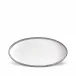 Corde Platinum Oval Platter Small 14 x 7"