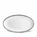 Corde Platinum Oval Platter Large 21 x 12"