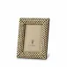 Braid Picture Frame Gold 2 x 3" - 5 x 8cm