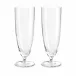 Iris Champagne Flutes (Set of 2)