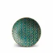 Fortuny 4 Canape Plates Tapa Teal 6"