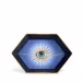 Lito Blue Hexagon Tray