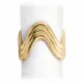 Ripple Gold Napkin Rings