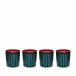 Prism Bordeaux Double Old Fashioned Glasses, Set of 4