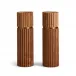 Iconic Salt + Pepper Mills Natural Oak Large (Set of 2) 2 x 6.75" - 5 x 17cm