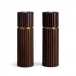 Iconic Salt + Pepper Mills Smoked Oak Large (Set of 2) 2 x 6.75" - 5 x 17cm