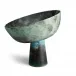 Terra Bowl on Stand Bronze Medium 12 x 11.25" - 30 x 29cm