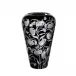Schwarzemailvasen Black enameled vase I. "martagon lily"