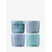 Gems Tumbler 10 oz Assorted Sapphire, Set of 4
