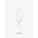 Otis Champagne Flute 5 oz Clear, Set of 2