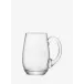 Bar Beer Tankard Curved 25 oz Clear