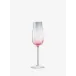 Dusk Champagne Flute 8 oz Pink/Grey, Set of 2