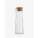 Gio Clear Line Carafe & Cork Stopper 46 oz