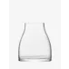 Flower Kiln Vase Height 8.25 in Clear