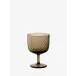 Dapple Wine Glass 11 oz Earth Brown, Set of 2