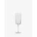 Gio Line Champagne Flute 7 oz Clear, Set of 4