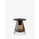 Beacon Taupe/Jet Black Candle Holder/Vase H4in