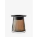 Beacon Taupe/Jet Black Lantern/Vase H5.5in