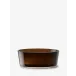 Collective Mocha Glass Bowl Round 11.75in/H4in
