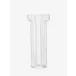 Stripe White Vase H12in