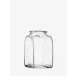Umberto Vase Height 5.5 in Clear