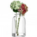 Umberto Vase Height 15.75 in Clear