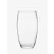 Flower Barrel Bouquet Vase Height 11.5 in Clear