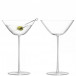 Bar Culture Martini Glass 9 oz Clear, Set of 2