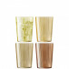 Gems Tumbler 19 oz Assorted Amber, Set of 4
